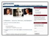 Wedesign til A-Speakers.com