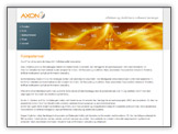 Wedesign til Axon7 Consulting