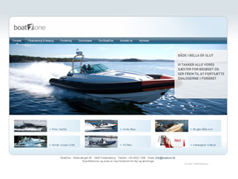 Eksempel p� Webdesign