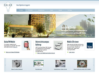 Eksempel p� Webdesign