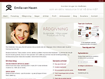 Eksempel p� Webdesign