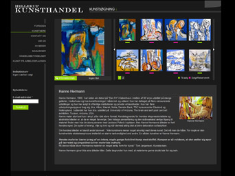 Eksempel p� Webdesign