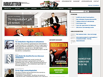 Eksempel p� Webdesign