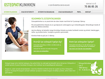 Eksempel p� Webdesign