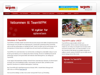 Eksempel p� Webdesign