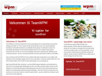 Eksempel p� Webdesign