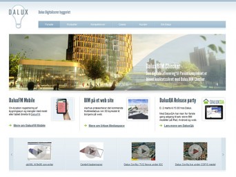 Eksempel p� Webdesign