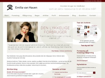 Eksempel p� Webdesign