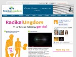 Wedesign til Radikal Ungdom 