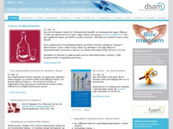 Eksempel p� Webdesign