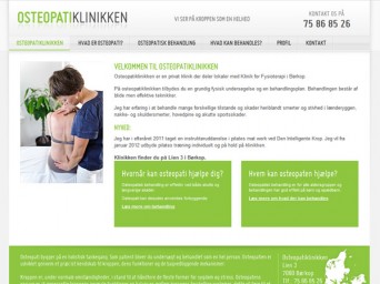 Eksempel p� Webdesign