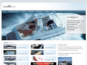 Eksempel p� Webdesign