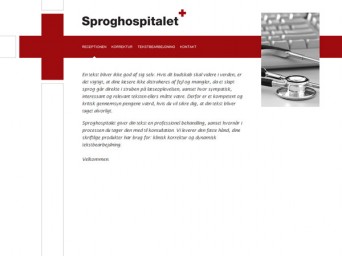 Eksempel p� Webdesign