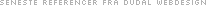 Seneste referencer fra Dudal Webdesign